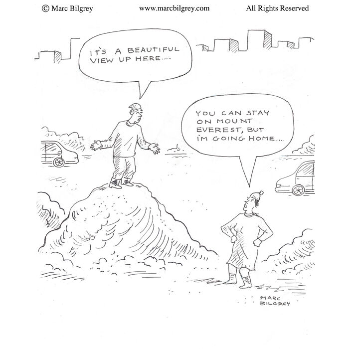 These One-Panel Cartoons By Marc Bilgrey Prove That Simple Ideas Can Be The Funniest (62 New Pics)