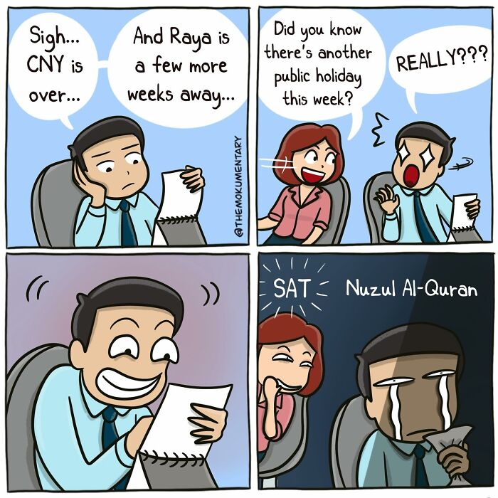 40 Awkwardly Funny Comics That Perfectly Capture Life’s Most Random Moments