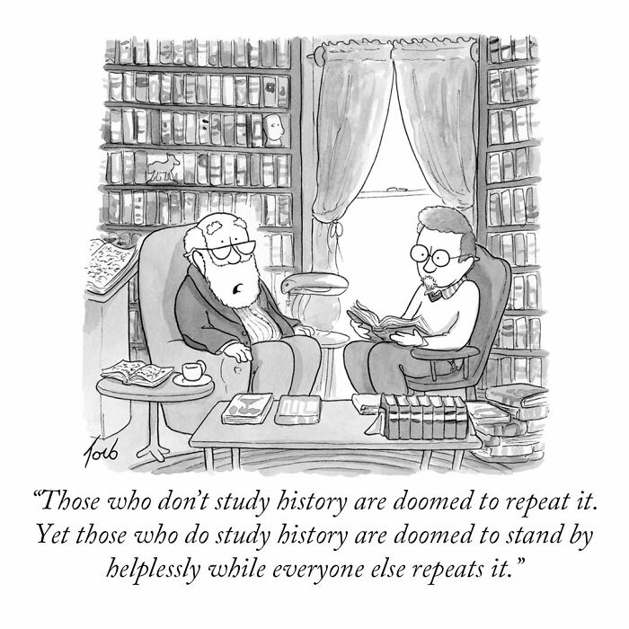 63 Brilliant One-Panel Comics By Tom Toro That Are Funny, Smart, And Slightly Uncomfortable (New Pics)