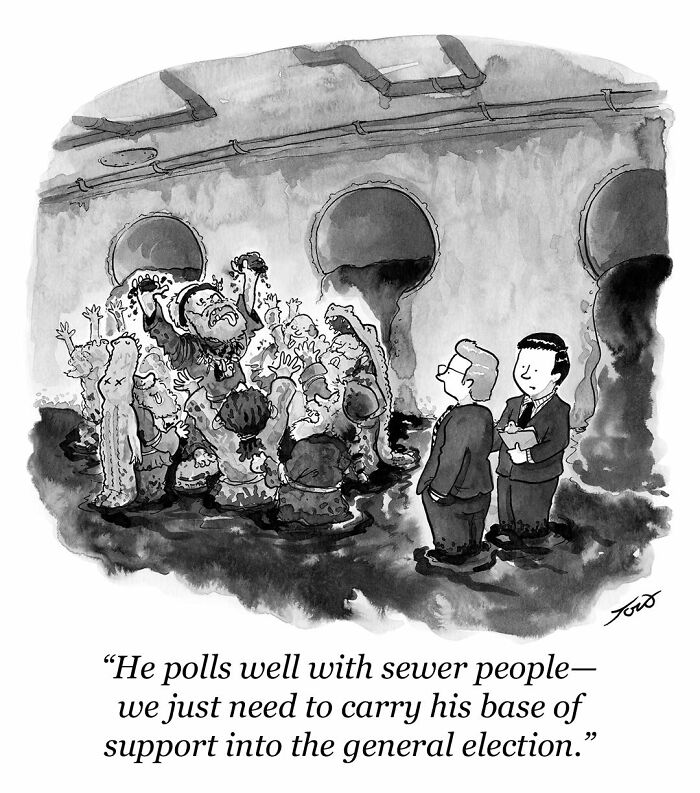 63 Brilliant One-Panel Comics By Tom Toro That Are Funny, Smart, And Slightly Uncomfortable (New Pics)