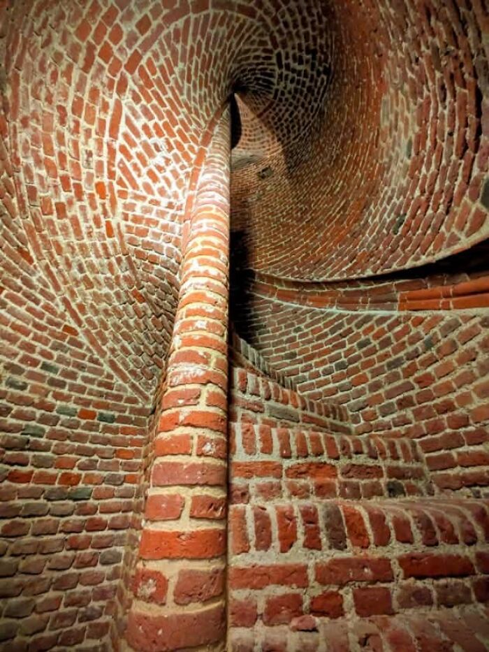The Spiral Staircase In The Tower Of The Moot Hall, Maldon (1420 Ad)