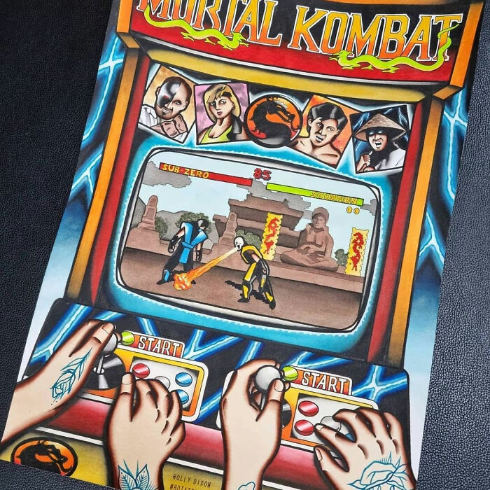 This Page Shared 62 Paintings By Tattoo Artists That Prove Their Talent Goes Far Beyond Skin