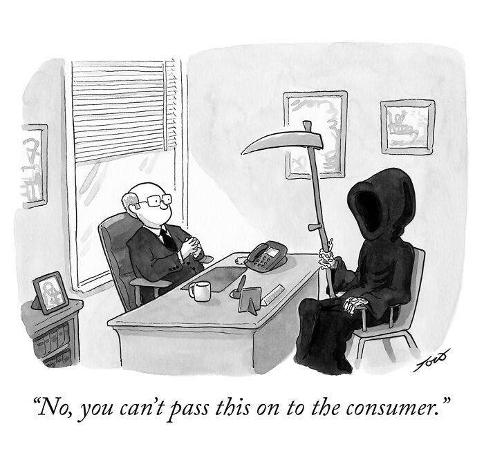 63 Brilliant One-Panel Comics By Tom Toro That Are Funny, Smart, And Slightly Uncomfortable (New Pics)