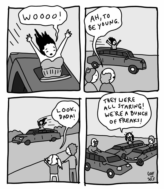 30 Absurd And Brilliant “Goat To Self” Comics By Cameron Spires That Take Humor To Unexpected Extremes (New Pics)