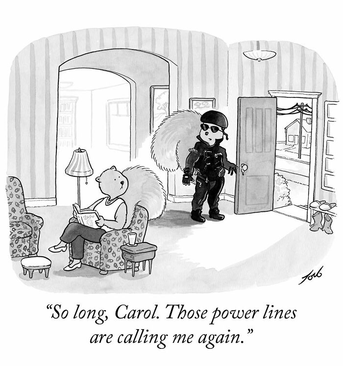 63 Brilliant One-Panel Comics By Tom Toro That Are Funny, Smart, And Slightly Uncomfortable (New Pics)