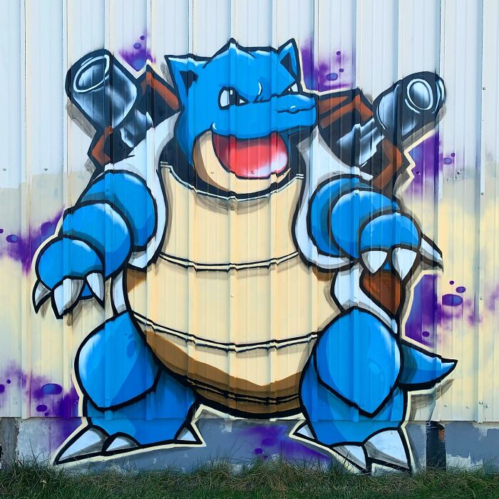 50 Vibrant Murals By ‘The Color Wizard’ That Brighten Walls Across New England