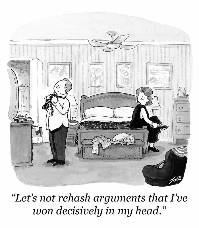 63 Brilliant One-Panel Comics By Tom Toro That Are Funny, Smart, And Slightly Uncomfortable (New Pics)