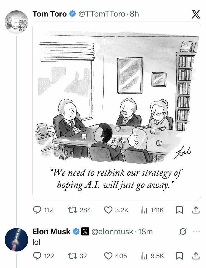 63 Brilliant One-Panel Comics By Tom Toro That Are Funny, Smart, And Slightly Uncomfortable (New Pics)