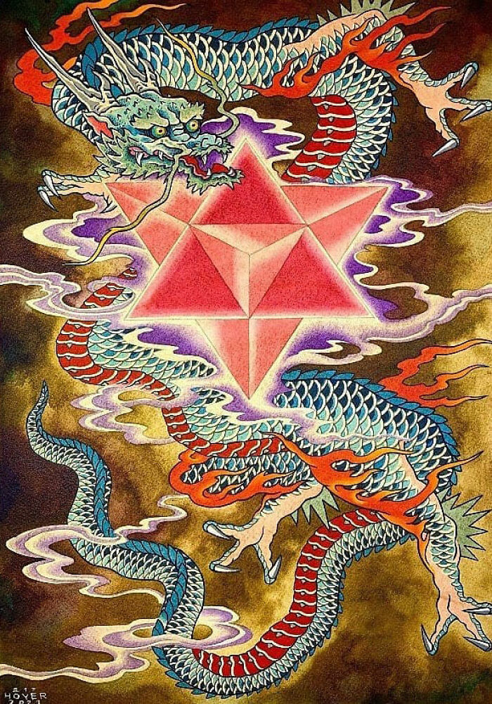 This Page Shared 62 Paintings By Tattoo Artists That Prove Their Talent Goes Far Beyond Skin