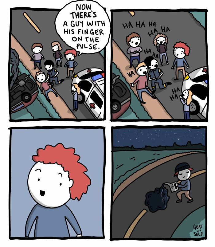 30 Absurd And Brilliant “Goat To Self” Comics By Cameron Spires That Take Humor To Unexpected Extremes (New Pics)