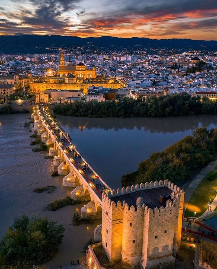 The Roman Bridge Of Córdoba, Spain