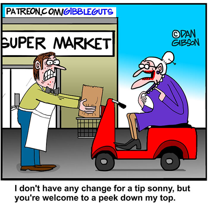 These Hilarious One-Panel Comics By Dan Gibson Prove Growing Old Is Anything But Boring (40 New Pics)