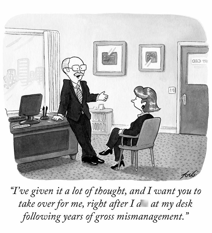 63 Brilliant One-Panel Comics By Tom Toro That Are Funny, Smart, And Slightly Uncomfortable (New Pics)