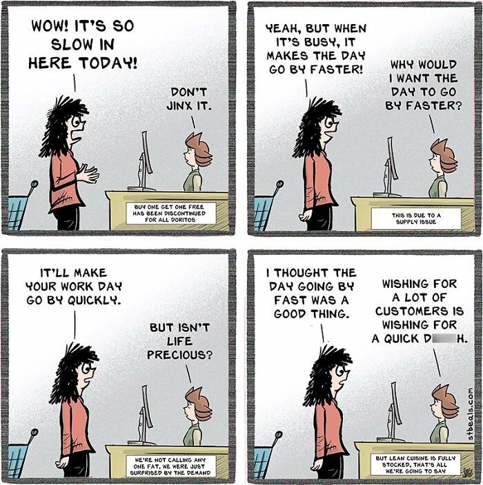 This Incredible Comic Artist Brightens People’s Days With Relatable Retail Humor (50 New Pics)