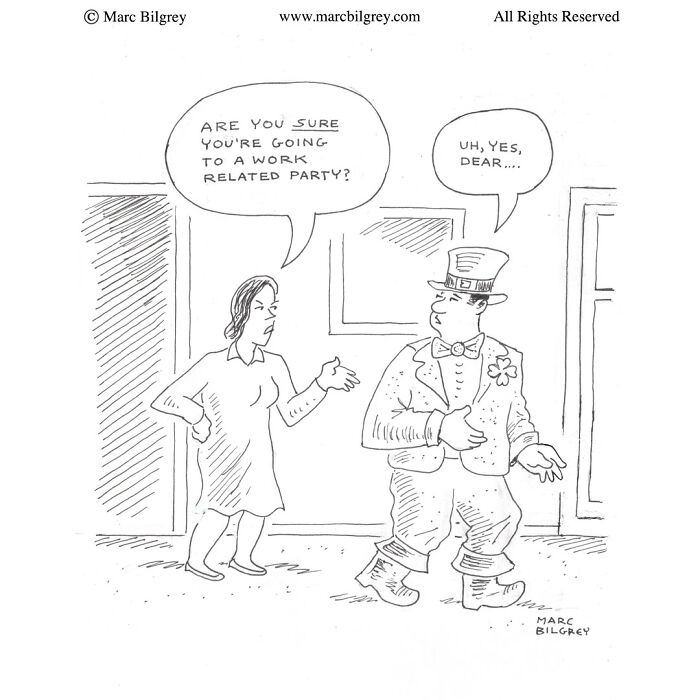 These One-Panel Cartoons By Marc Bilgrey Prove That Simple Ideas Can Be The Funniest (62 New Pics)