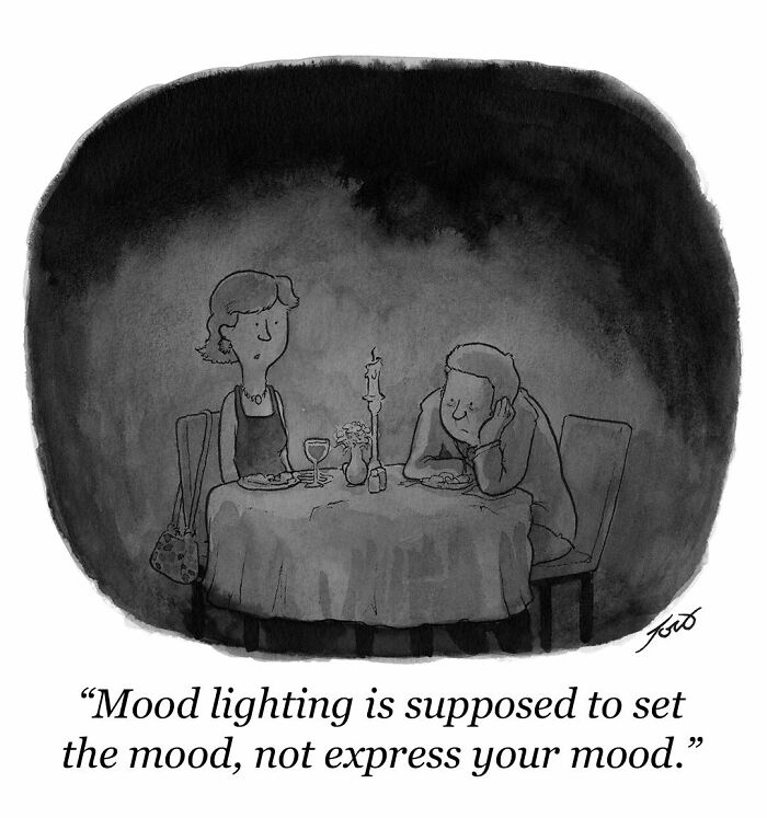 63 Brilliant One-Panel Comics By Tom Toro That Are Funny, Smart, And Slightly Uncomfortable (New Pics)