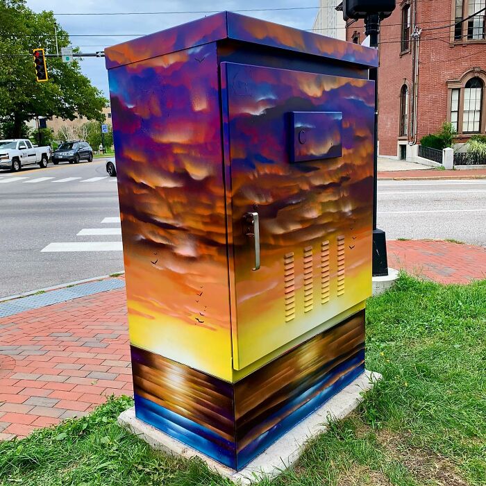 50 Vibrant Murals By ‘The Color Wizard’ That Brighten Walls Across New England
