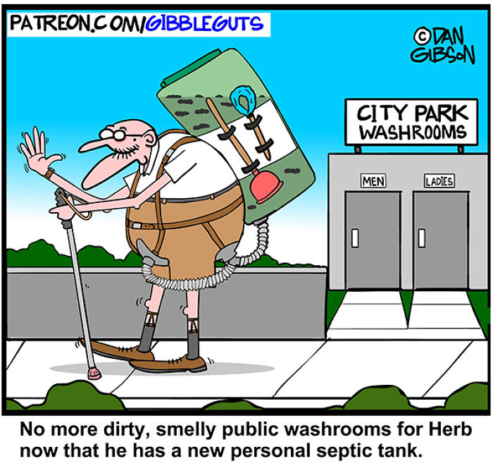 These Hilarious One-Panel Comics By Dan Gibson Prove Growing Old Is Anything But Boring (40 New Pics)