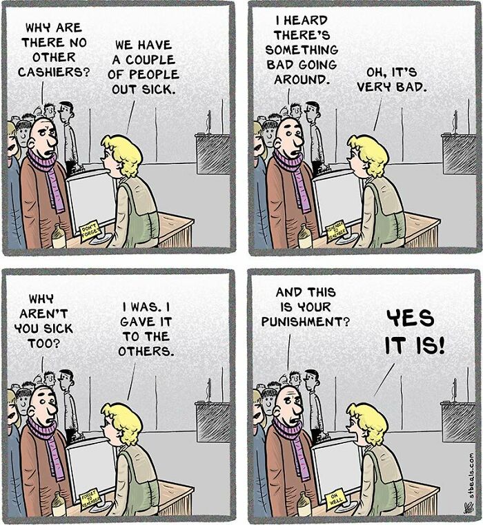 This Incredible Comic Artist Brightens People’s Days With Relatable Retail Humor (50 New Pics)