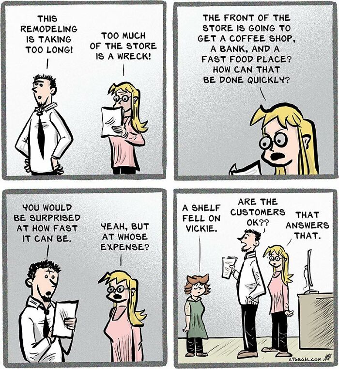 This Incredible Comic Artist Brightens People’s Days With Relatable Retail Humor (50 New Pics)