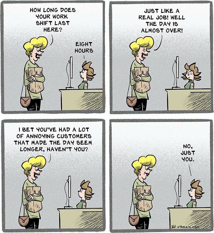 This Incredible Comic Artist Brightens People’s Days With Relatable Retail Humor (50 New Pics)