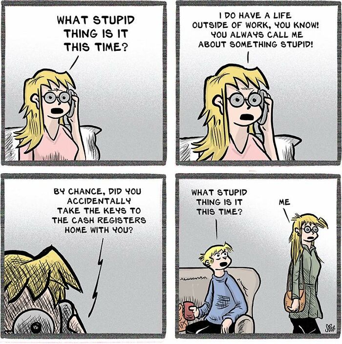 This Incredible Comic Artist Brightens People’s Days With Relatable Retail Humor (50 New Pics)