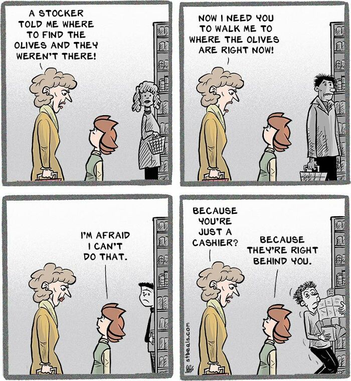 This Incredible Comic Artist Brightens People’s Days With Relatable Retail Humor (50 New Pics)