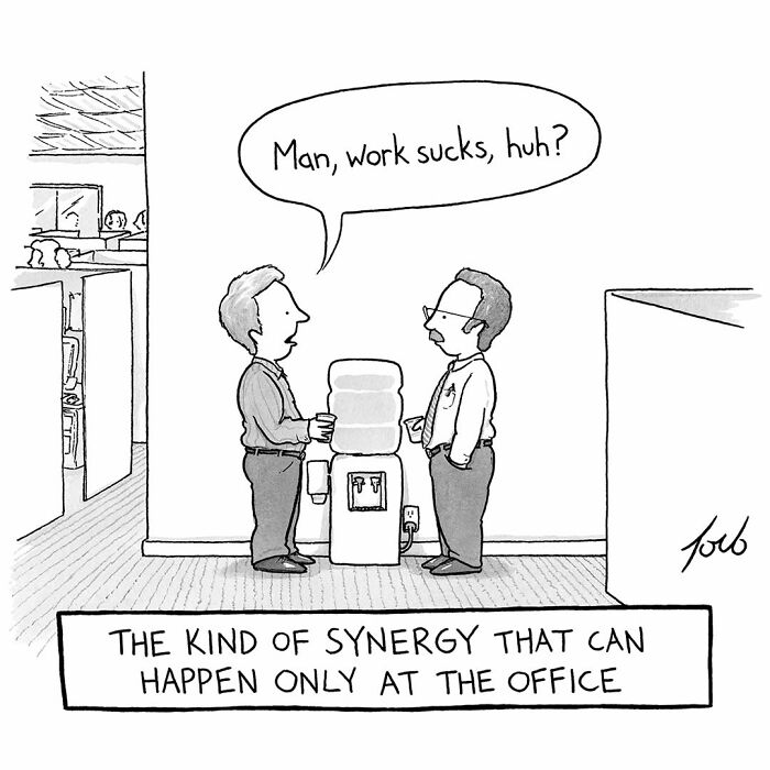 63 Brilliant One-Panel Comics By Tom Toro That Are Funny, Smart, And Slightly Uncomfortable (New Pics)