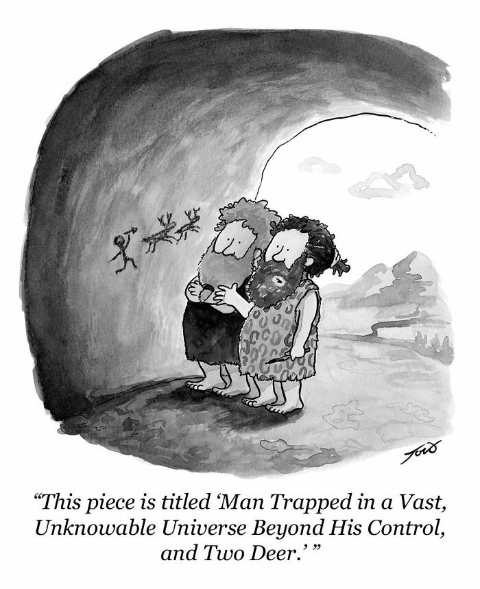 63 Brilliant One-Panel Comics By Tom Toro That Are Funny, Smart, And Slightly Uncomfortable (New Pics)