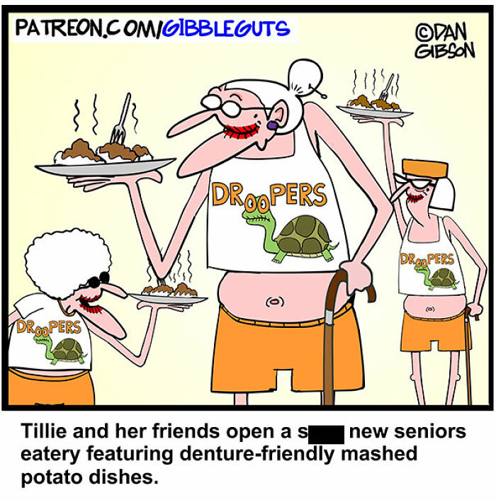 These Hilarious One-Panel Comics By Dan Gibson Prove Growing Old Is Anything But Boring (40 New Pics)