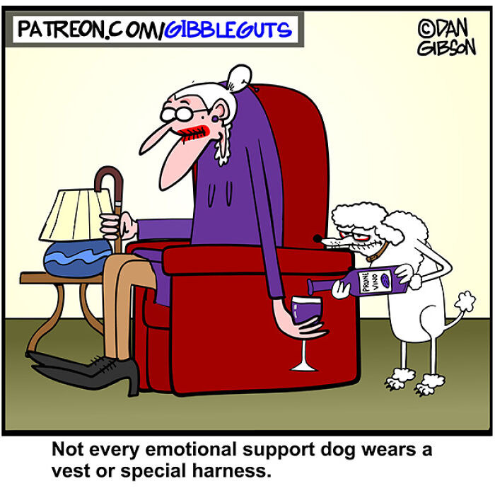 These Hilarious One-Panel Comics By Dan Gibson Prove Growing Old Is Anything But Boring (40 New Pics)