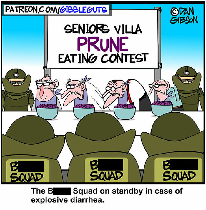 These Hilarious One-Panel Comics By Dan Gibson Prove Growing Old Is Anything But Boring (40 New Pics)