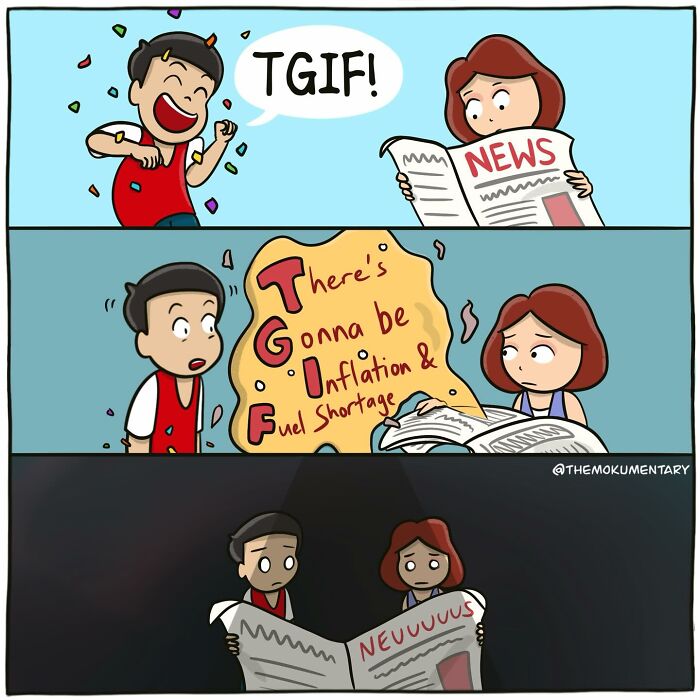 40 Awkwardly Funny Comics That Perfectly Capture Life’s Most Random Moments