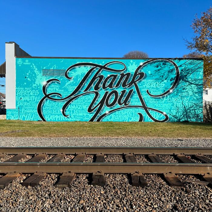 50 Vibrant Murals By ‘The Color Wizard’ That Brighten Walls Across New England