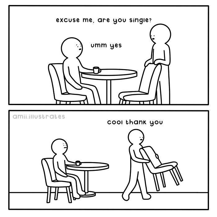 These Absurd Comics By Amii James Turn Everyday Thoughts Into Unexpected Laughs (30 New Pics)