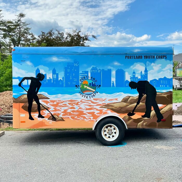 50 Vibrant Murals By ‘The Color Wizard’ That Brighten Walls Across New England