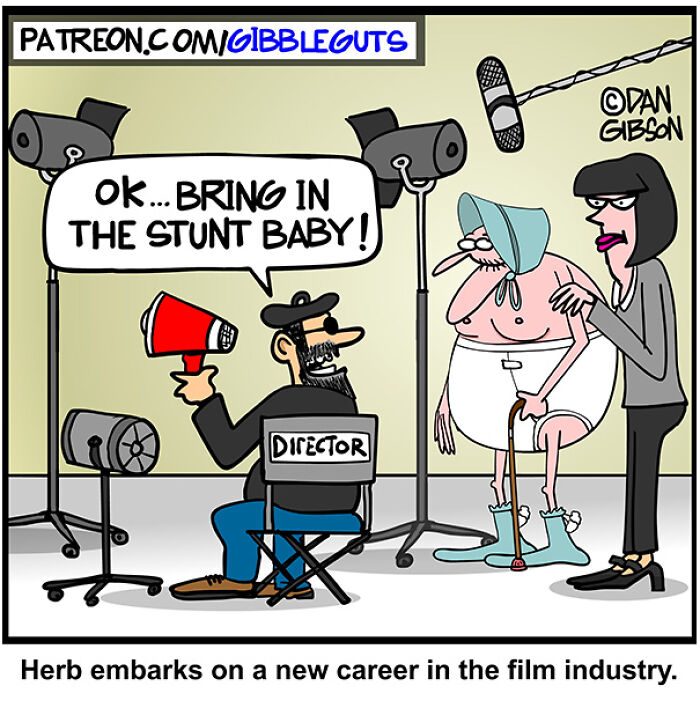 These Hilarious One-Panel Comics By Dan Gibson Prove Growing Old Is Anything But Boring (40 New Pics)