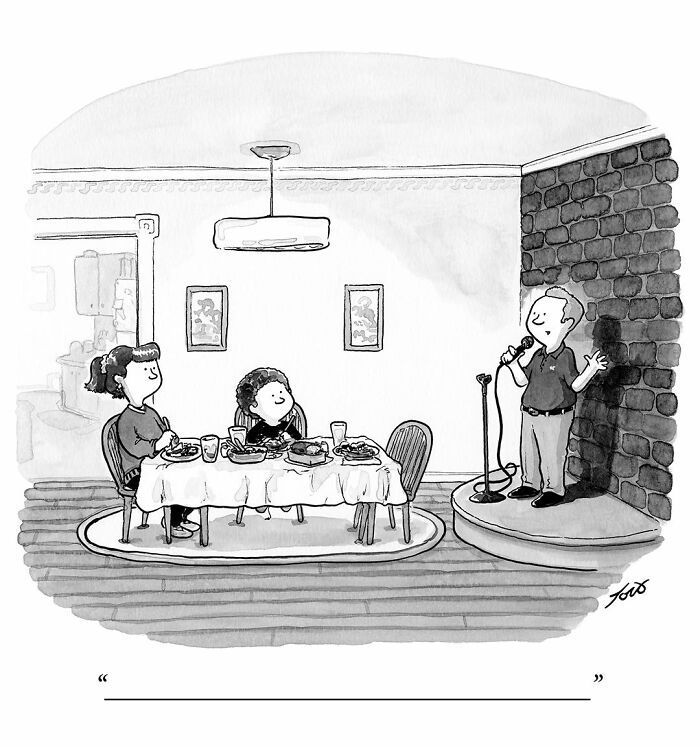 63 Brilliant One-Panel Comics By Tom Toro That Are Funny, Smart, And Slightly Uncomfortable (New Pics)