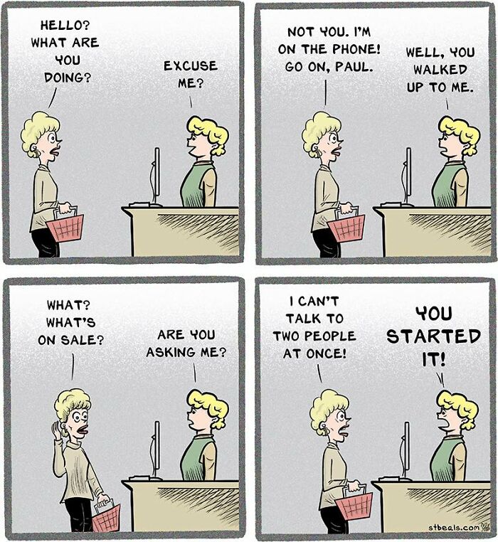 This Incredible Comic Artist Brightens People’s Days With Relatable Retail Humor (50 New Pics)