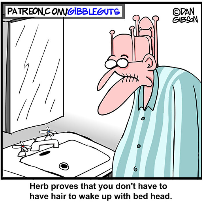 These Hilarious One-Panel Comics By Dan Gibson Prove Growing Old Is Anything But Boring (40 New Pics)