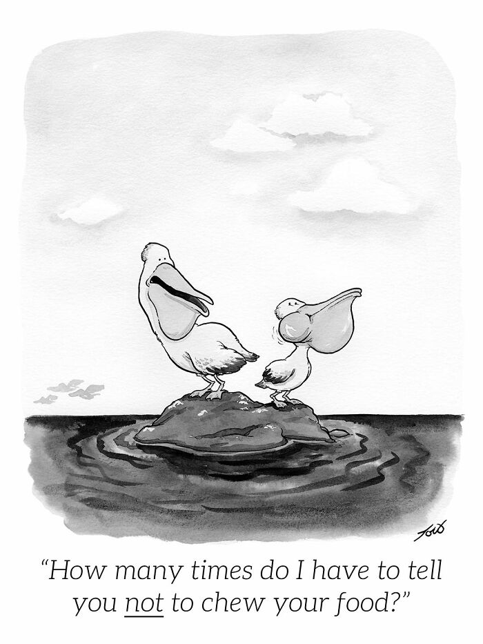 63 Brilliant One-Panel Comics By Tom Toro That Are Funny, Smart, And Slightly Uncomfortable (New Pics)