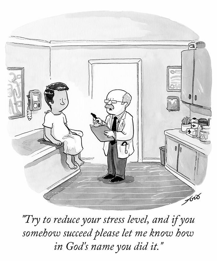 63 Brilliant One-Panel Comics By Tom Toro That Are Funny, Smart, And Slightly Uncomfortable (New Pics)