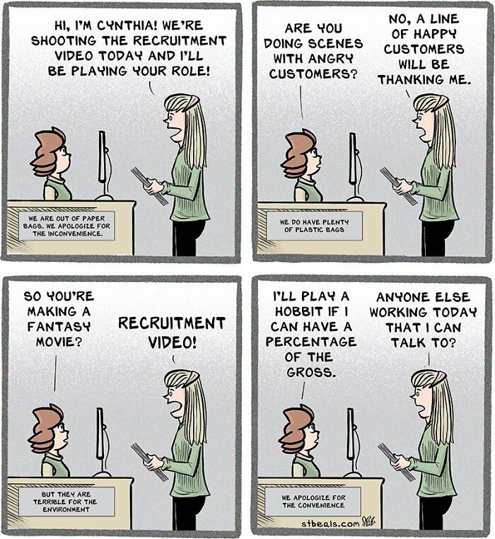 This Incredible Comic Artist Brightens People’s Days With Relatable Retail Humor (50 New Pics)