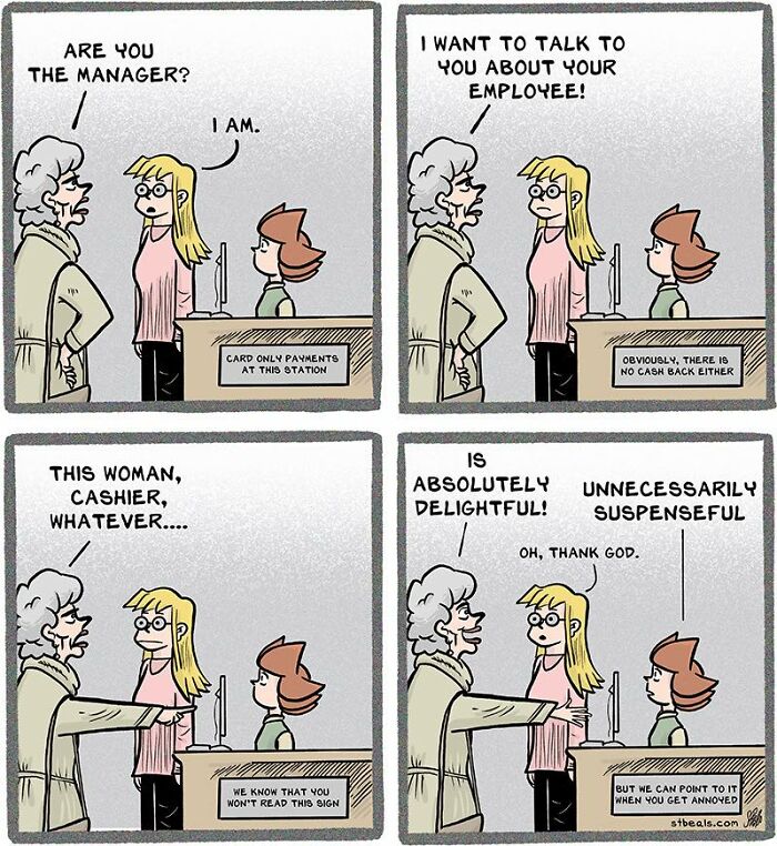 This Incredible Comic Artist Brightens People’s Days With Relatable Retail Humor (50 New Pics)