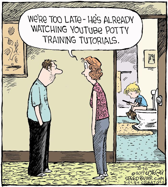 Dave Coverly’s ‘Speed Bump’: 52 Comics Featuring Everyday Humor And Hilarious Animals (New Pics)