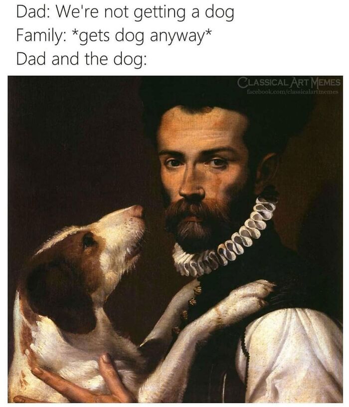 This Page With Over 700k Followers Turns Classical Paintings Into Relatable And Hilarious Memes