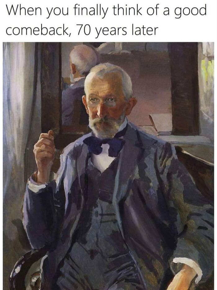 This Page With Over 700k Followers Turns Classical Paintings Into Relatable And Hilarious Memes