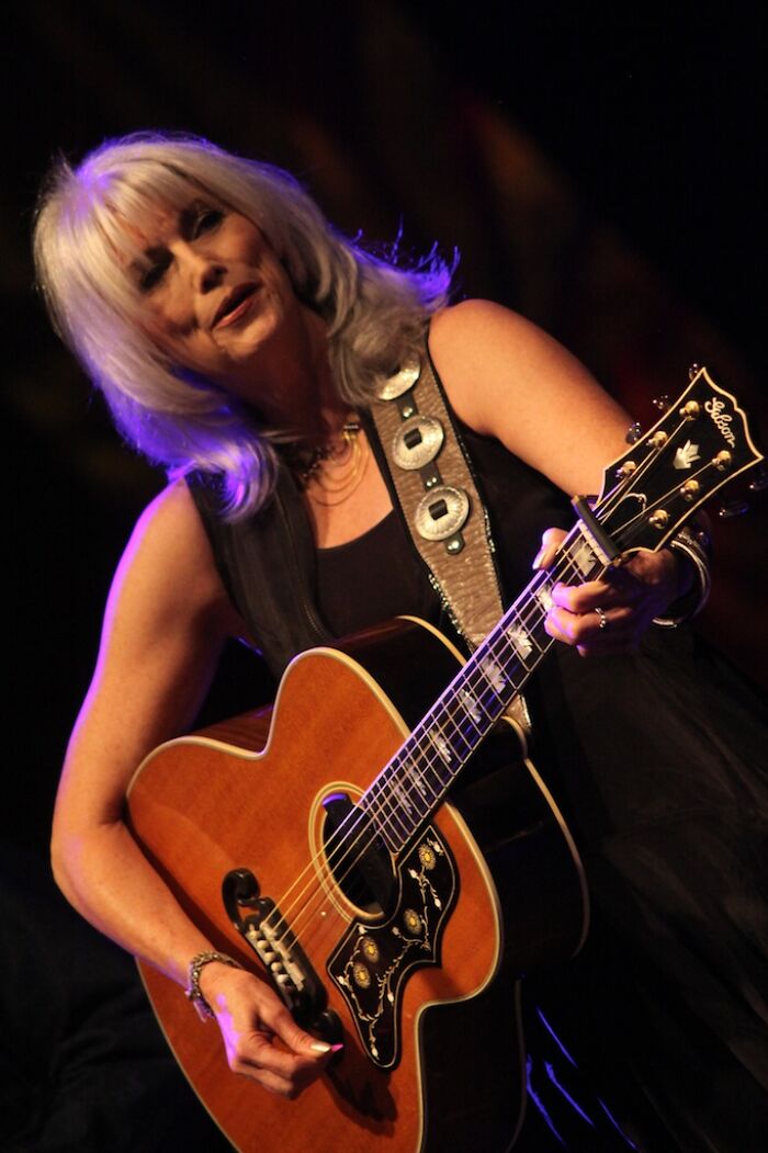 American Singer-Songwriter and Guitarist Emmylou Harris, 79