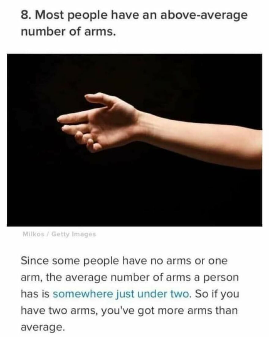 Human arm extended against a black background illustrating fun facts and interesting learning surprises.