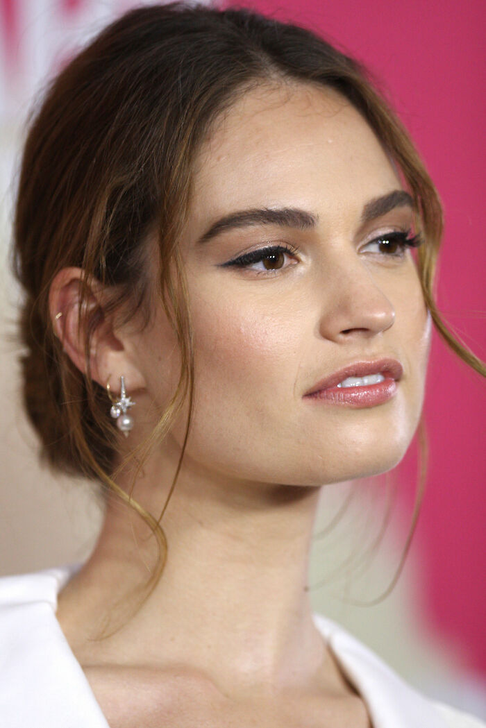 English Actress Lily James, 37